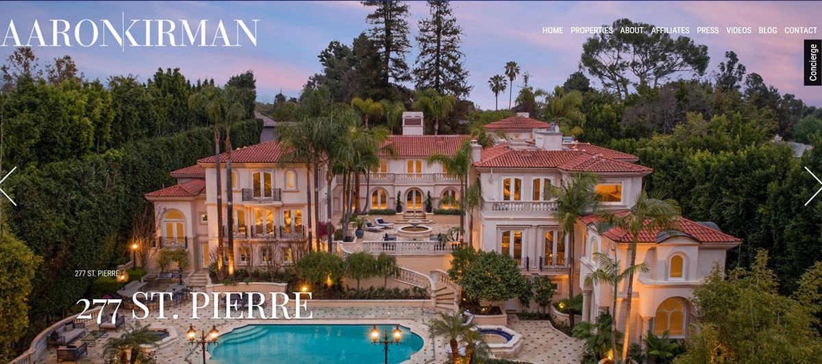 Aaron Kirman homepage