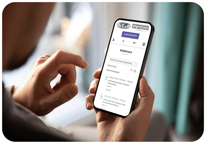 international tax institute cell phone