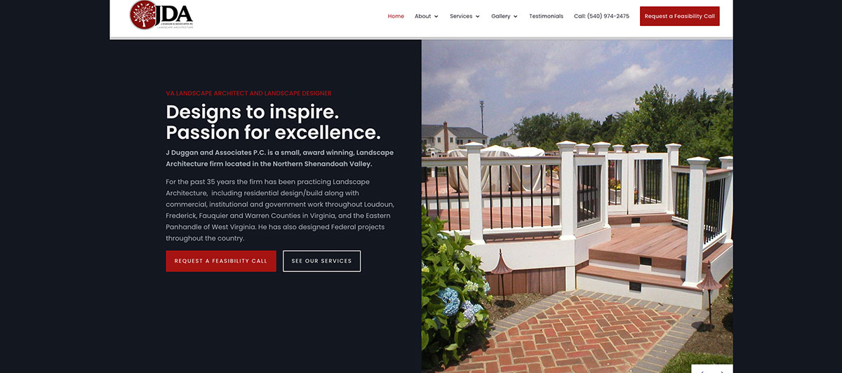 JDuggan & Associates homepage