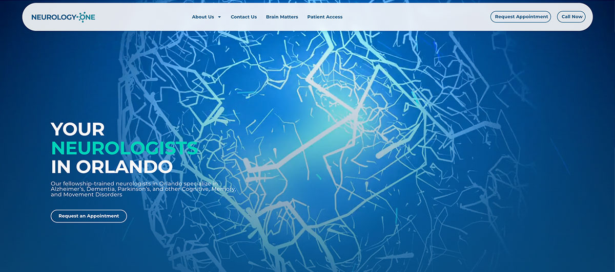 NeuroOne Neurology Specialists homepage
