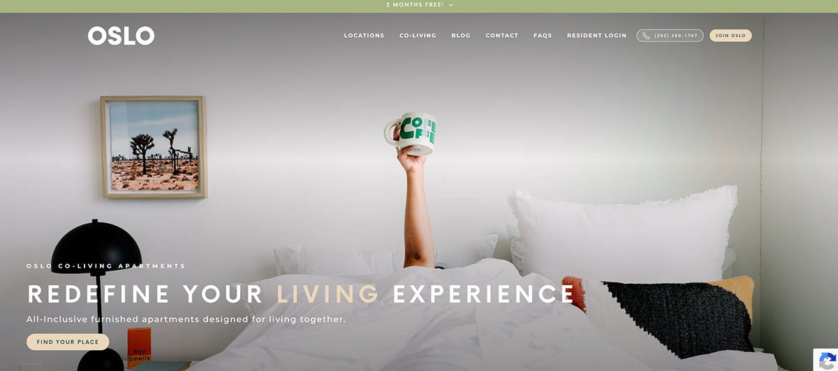 Olso DC homepage