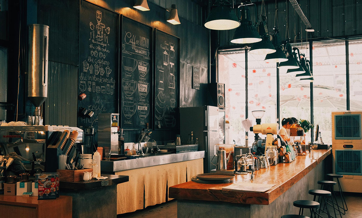cafe counter