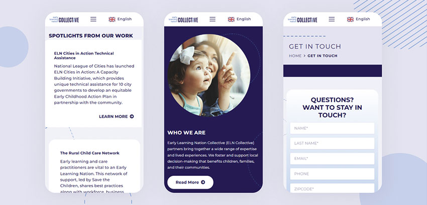 Early Learning Nation Collective three mobiles