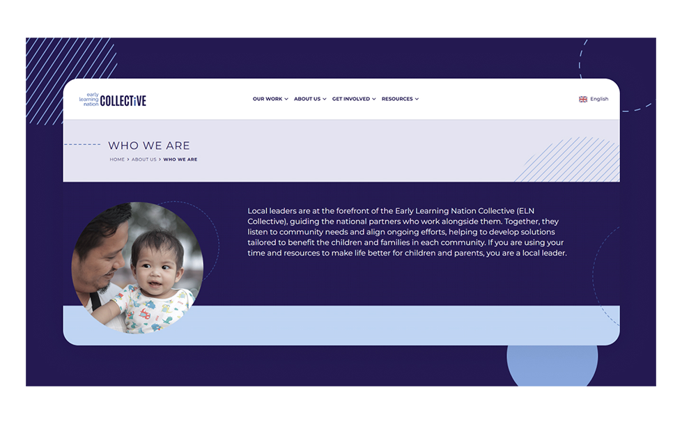 Early Learning Nation Collective who we are page