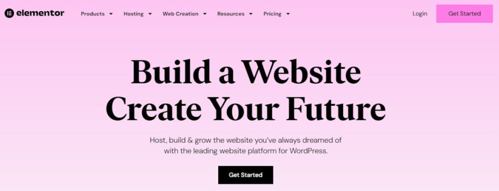 Elementor page builder