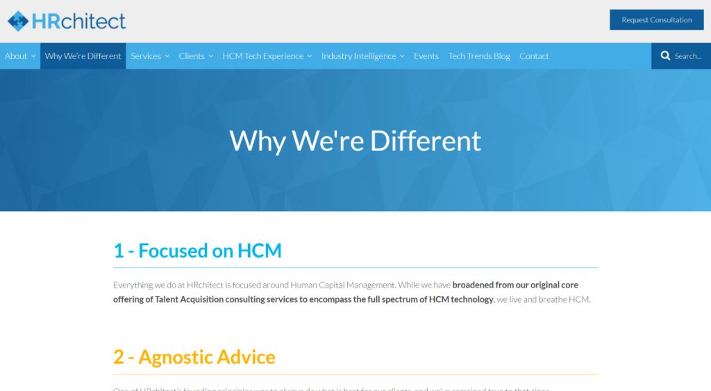 HRchitect why we're different