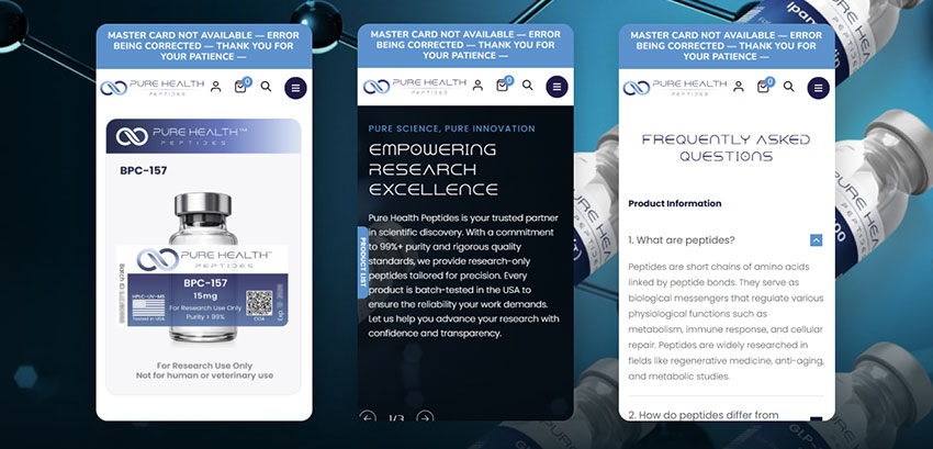 pure health peptides mobile