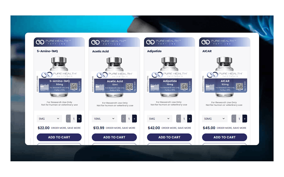 pure health peptides mobile