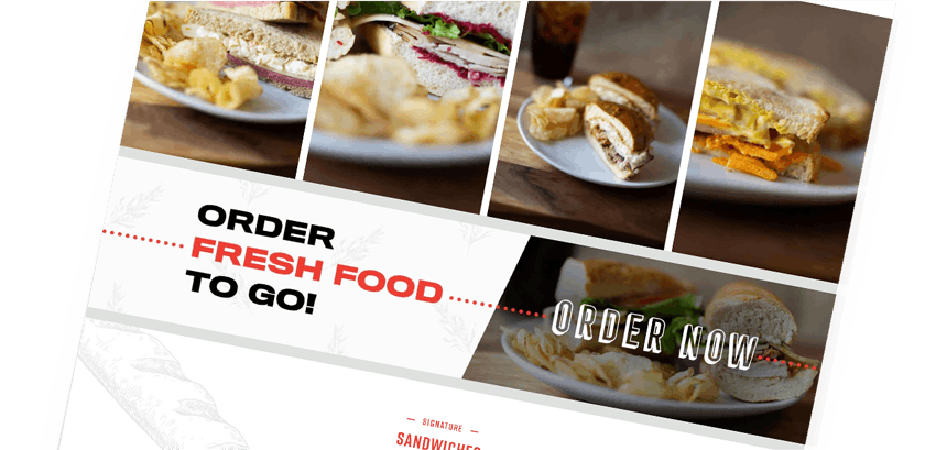 Tiger screenshot of homepage