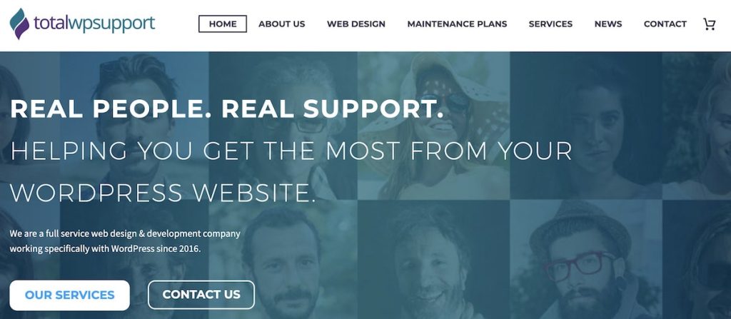 Total WP Support is one of the best WordPress maintenance agencies.