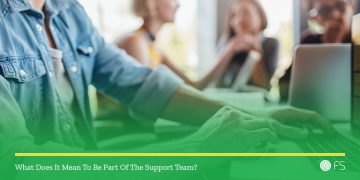 What does it mean to be part of the support team?