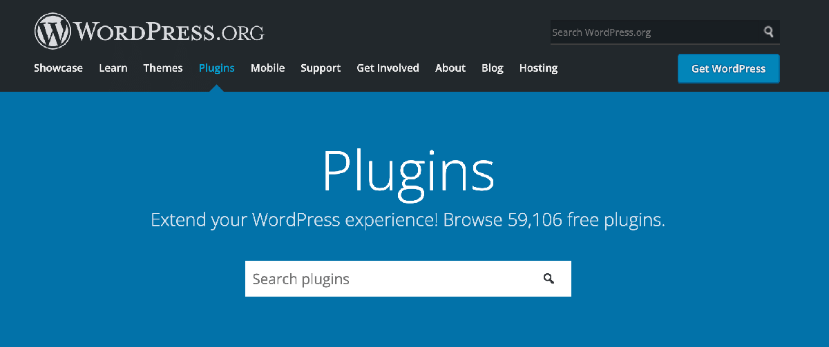 WordPress official plugins repository