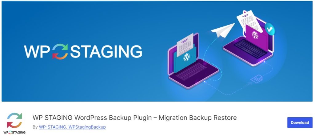 WP Staging plugin